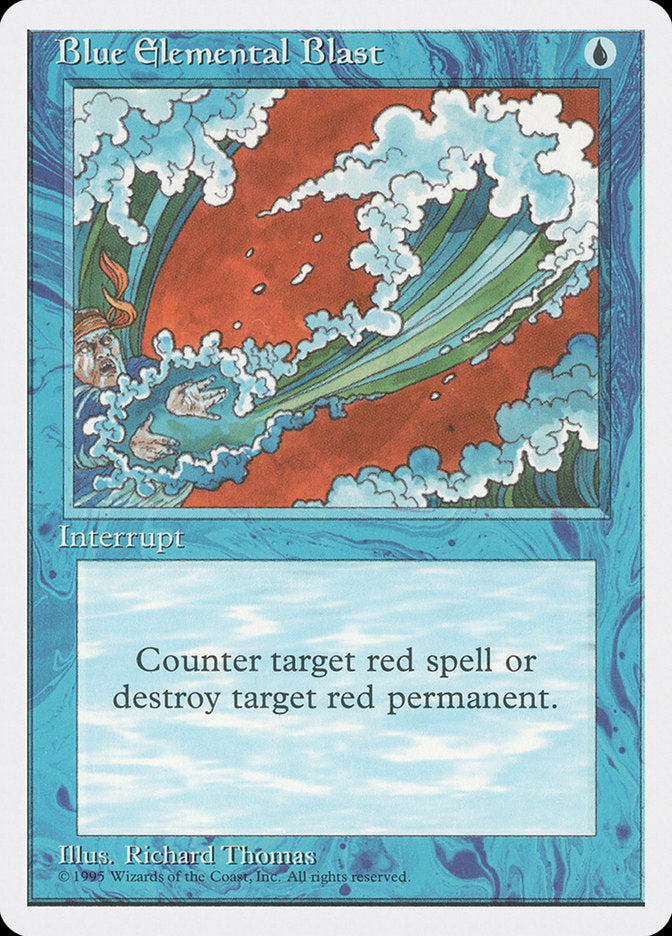 Blue Elemental Blast [Fourth Edition] | Good Games Modbury