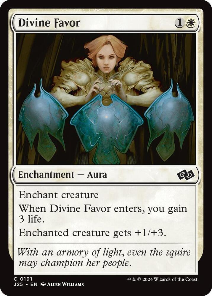 Divine Favor 191/779 (Foundations Jumpstart)  | Good Games Modbury