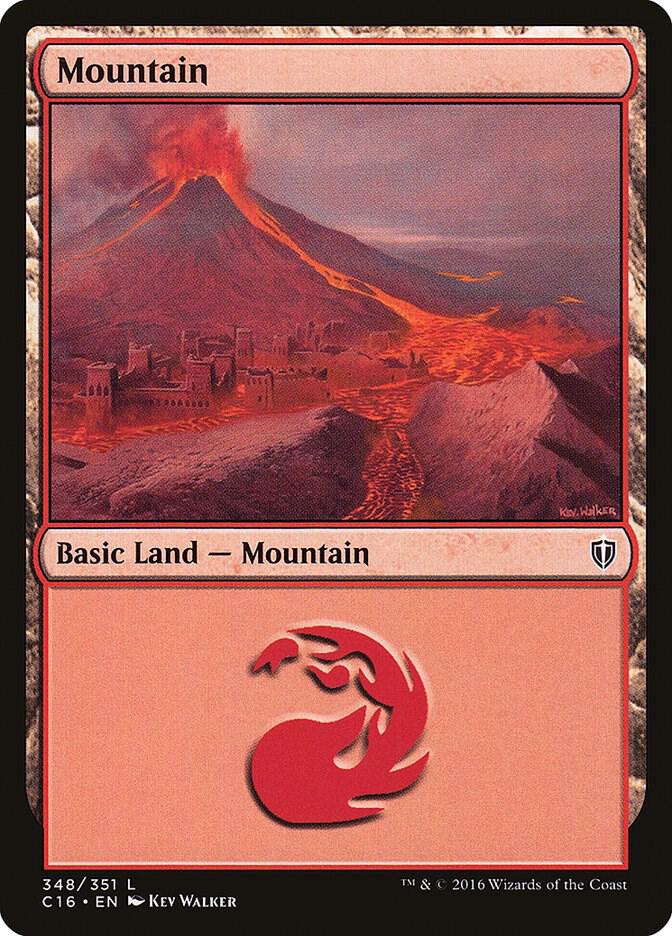 Mountain 348/351 (Commander 2016)  | Good Games Modbury