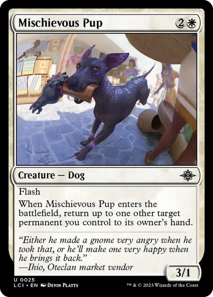 Mischievous Pup [The Lost Caverns of Ixalan] | Good Games Modbury