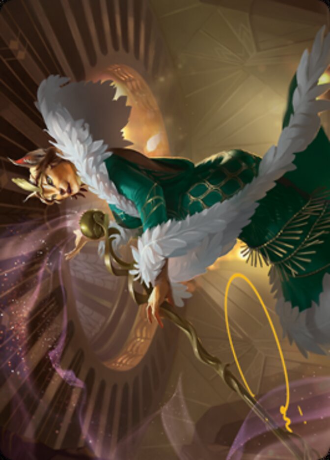Kitt Kanto, Mayhem Diva Art Card (Gold-Stamped Signature) [Streets of New Capenna Art Series] | Good Games Modbury