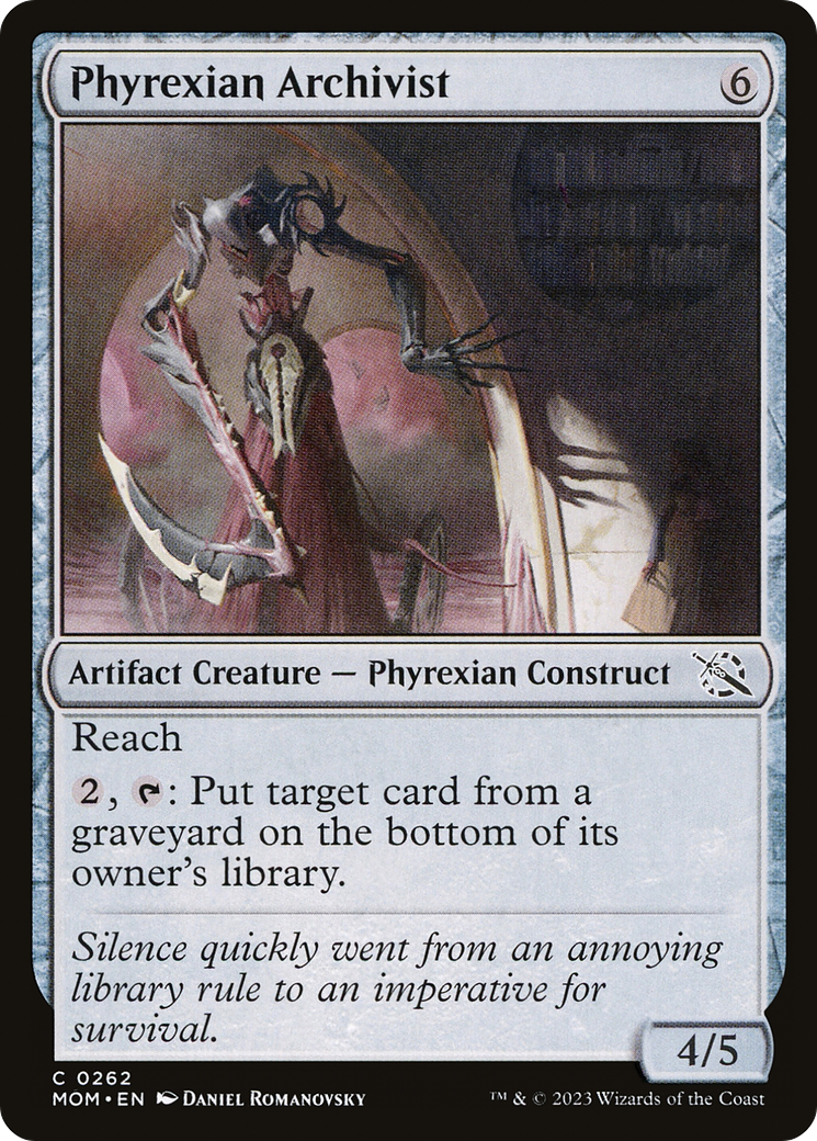 Phyrexian Archivist [March of the Machine] | Good Games Modbury