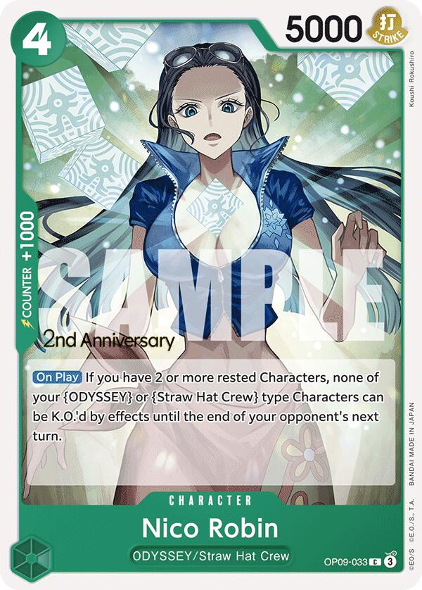 Nico Robin [Emperors in the New World: 2nd Anniversary Tournament Cards] | Good Games Modbury