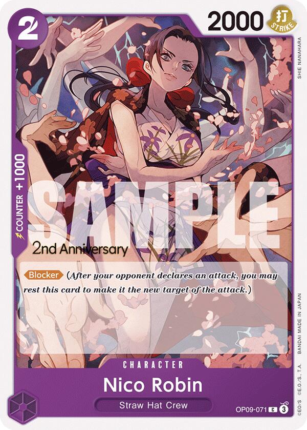 Nico Robin [Emperors in the New World: 2nd Anniversary Tournament Cards] | Good Games Modbury