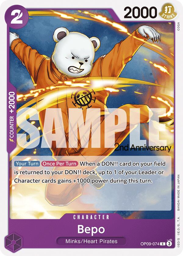 Bepo [Emperors in the New World: 2nd Anniversary Tournament Cards] | Good Games Modbury