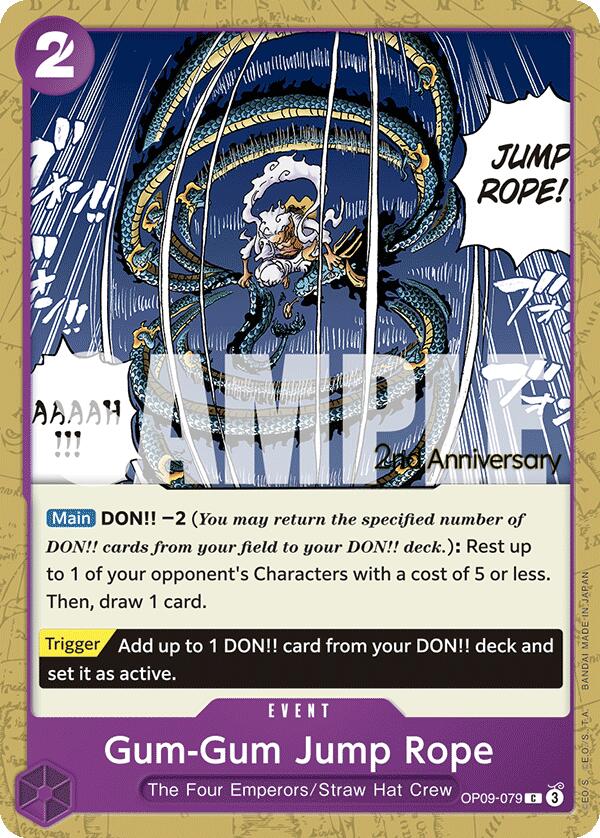 Gum-Gum Jump Rope [Emperors in the New World: 2nd Anniversary Tournament Cards] | Good Games Modbury