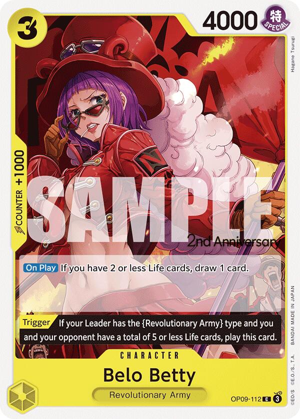 Belo Betty [Emperors in the New World: 2nd Anniversary Tournament Cards] | Good Games Modbury
