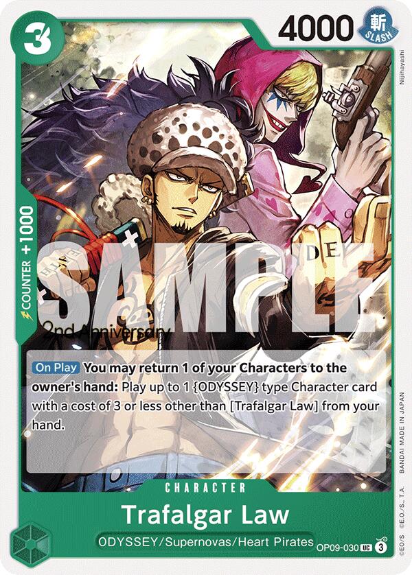 Trafalgar Law [Emperors in the New World: 2nd Anniversary Tournament Cards] | Good Games Modbury