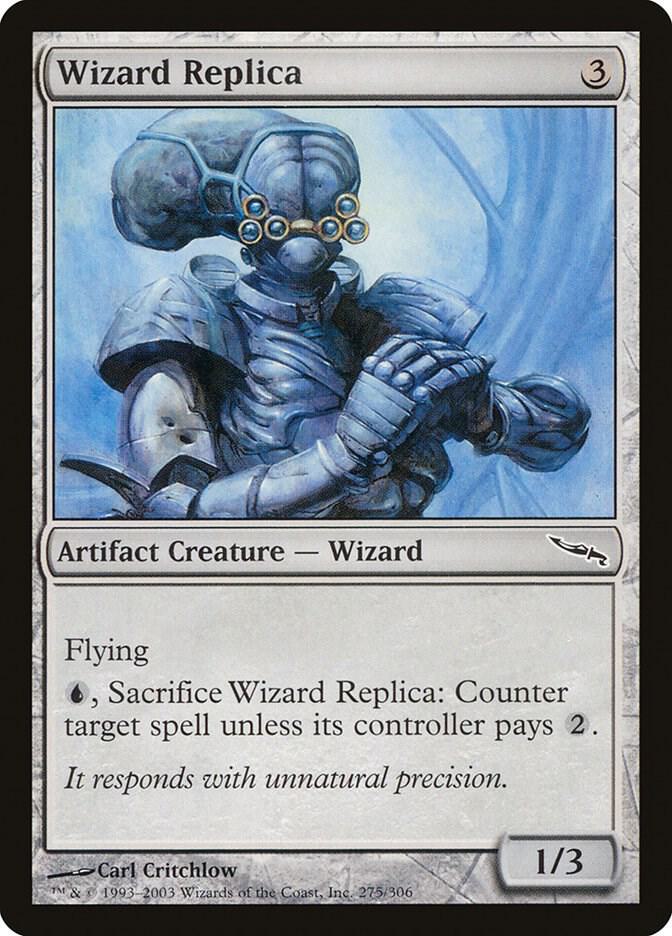 Wizard Replica 275/306 (Mirrodin)  - Foil | Good Games Modbury
