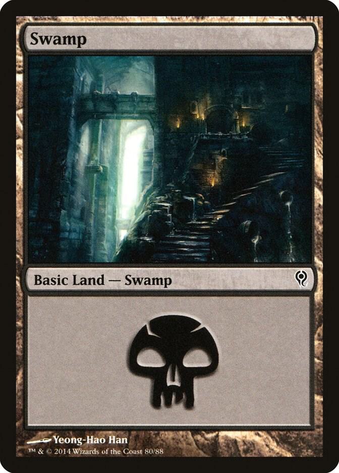Swamp 80/88 (Duel Decks: Jace vs. Vraska)  | Good Games Modbury