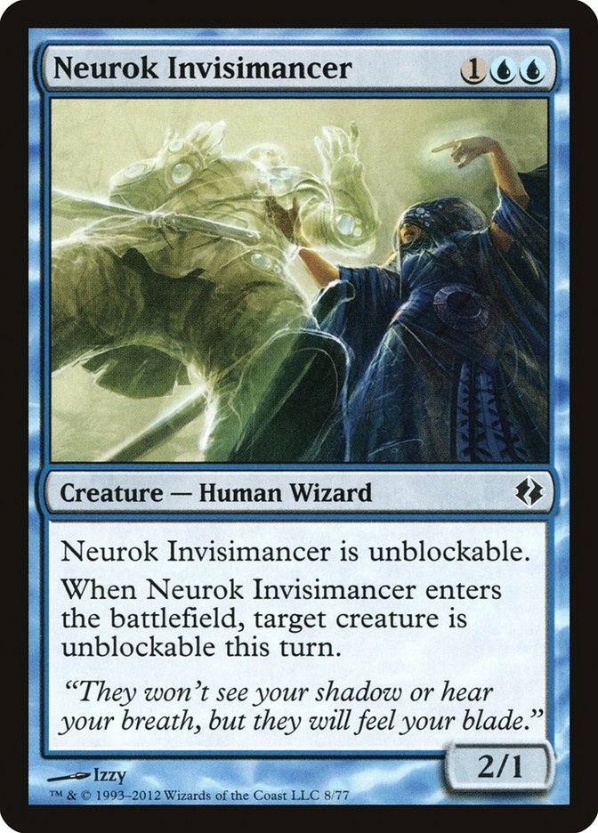 Neurok Invisimancer 8/77 (Duel Decks: Venser vs. Koth)  | Good Games Modbury