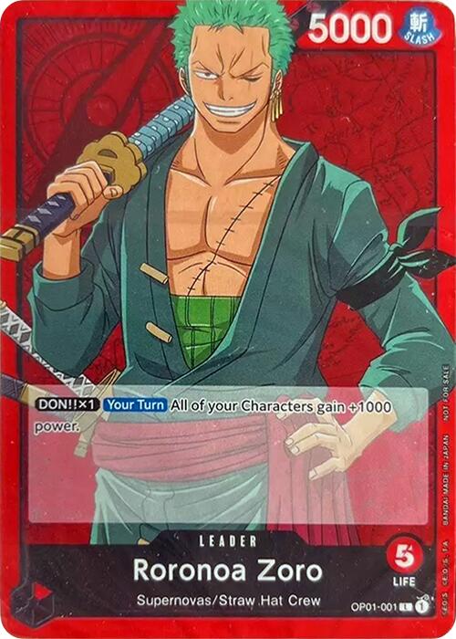 Roronoa Zoro [One Piece Demo Deck Cards] | Good Games Modbury