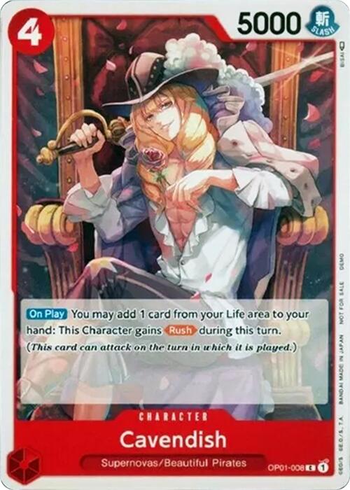 Cavendish [One Piece Demo Deck Cards] | Good Games Modbury