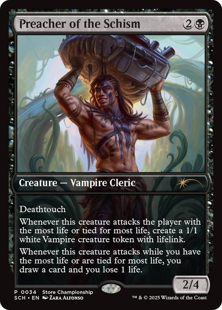 Preacher of the Schism (Dupe) 34/49 (Game Day & Store Championship Promos)  | Good Games Modbury