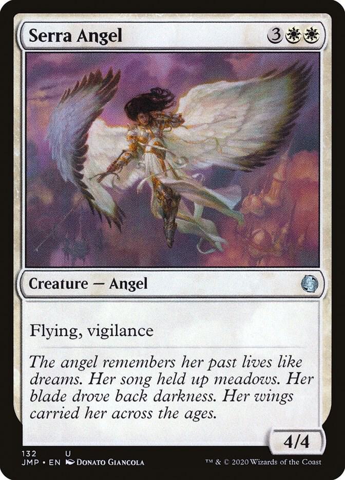 Serra Angel 132/495 (Jumpstart)  | Good Games Modbury