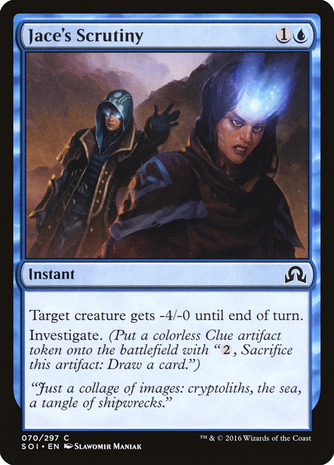 Jace's Scrutiny [Shadows over Innistrad] | Good Games Modbury