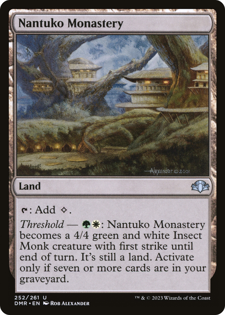 Nantuko Monastery [Dominaria Remastered] | Good Games Modbury