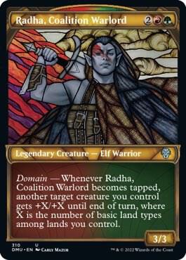 Radha Coalition Warlord Showcase 310/281 (Dominaria United)  | Good Games Modbury