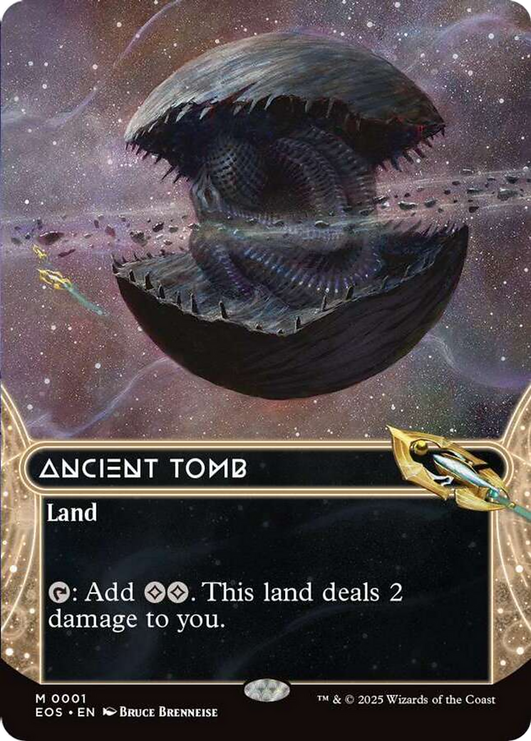 Ancient Tomb (0001) (Borderless) [Edge of Eternities: Stellar Sights] | Good Games Modbury