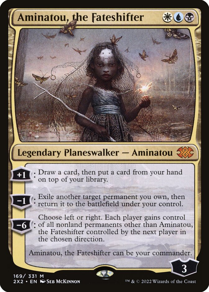 Aminatou the Fateshifter 169 (Double Masters 2022)  - Foil | Good Games Modbury