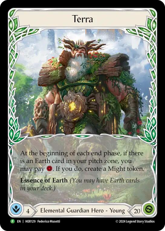 Terra [HER129] (Promo)  Cold Foil | Good Games Modbury