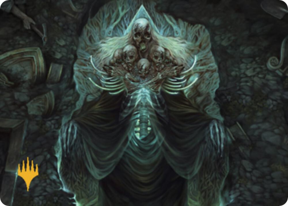 Myrkul Lord of Bones Art Card 39 81 Gold Stamped 39 (Art Series: Commander Legends: Battle for Baldur's Gate)  | Good Games Modbury