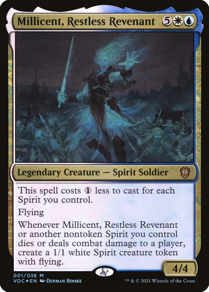 Millicent, Restless Revenant 1/38 (Commander: Innistrad: Crimson Vow)  - Foil | Good Games Modbury