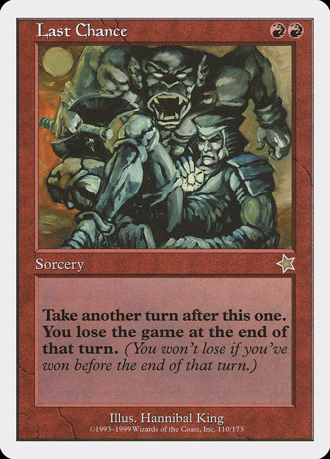 Last Chance [Starter 1999] | Good Games Modbury