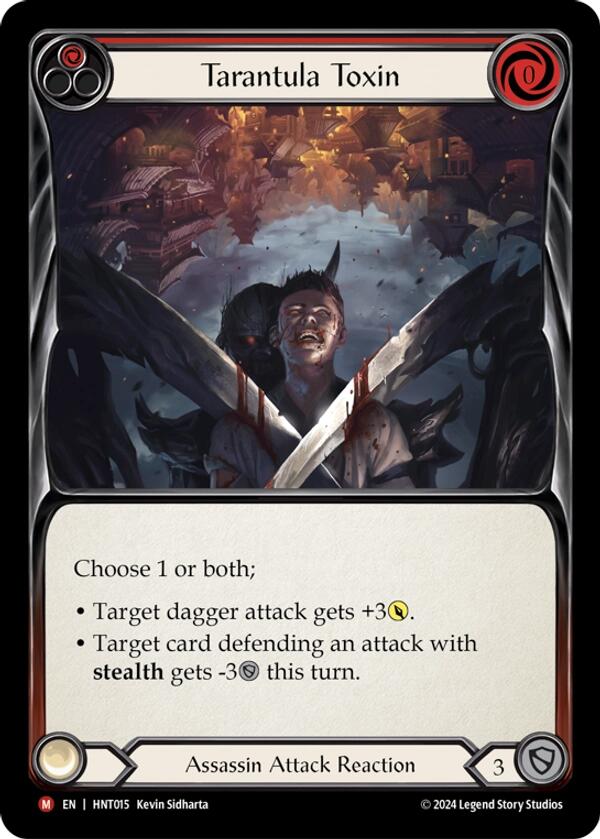 Tarantula Toxin [HNT015] (The Hunted)  Rainbow Foil | Good Games Modbury