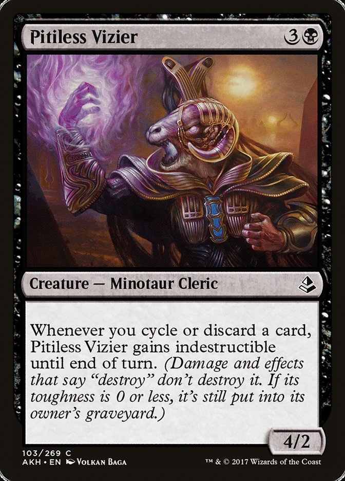 Pitiless Vizier [Amonkhet] | Good Games Modbury