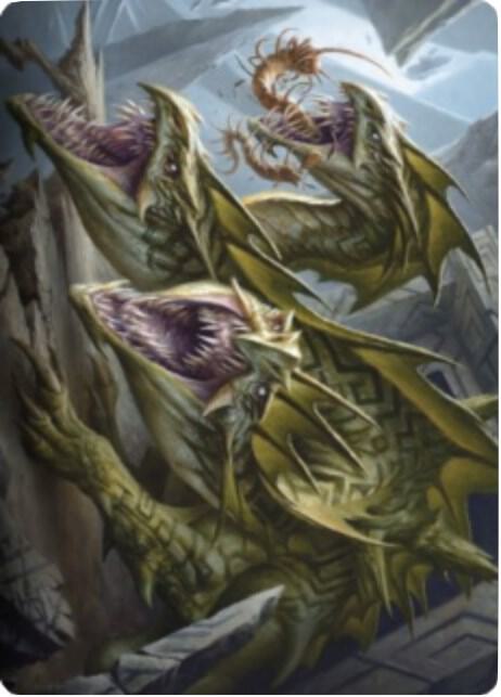 Grakmaw Skyclave Ravager Art Card 76 (Art Series: Zendikar Rising)  | Good Games Modbury