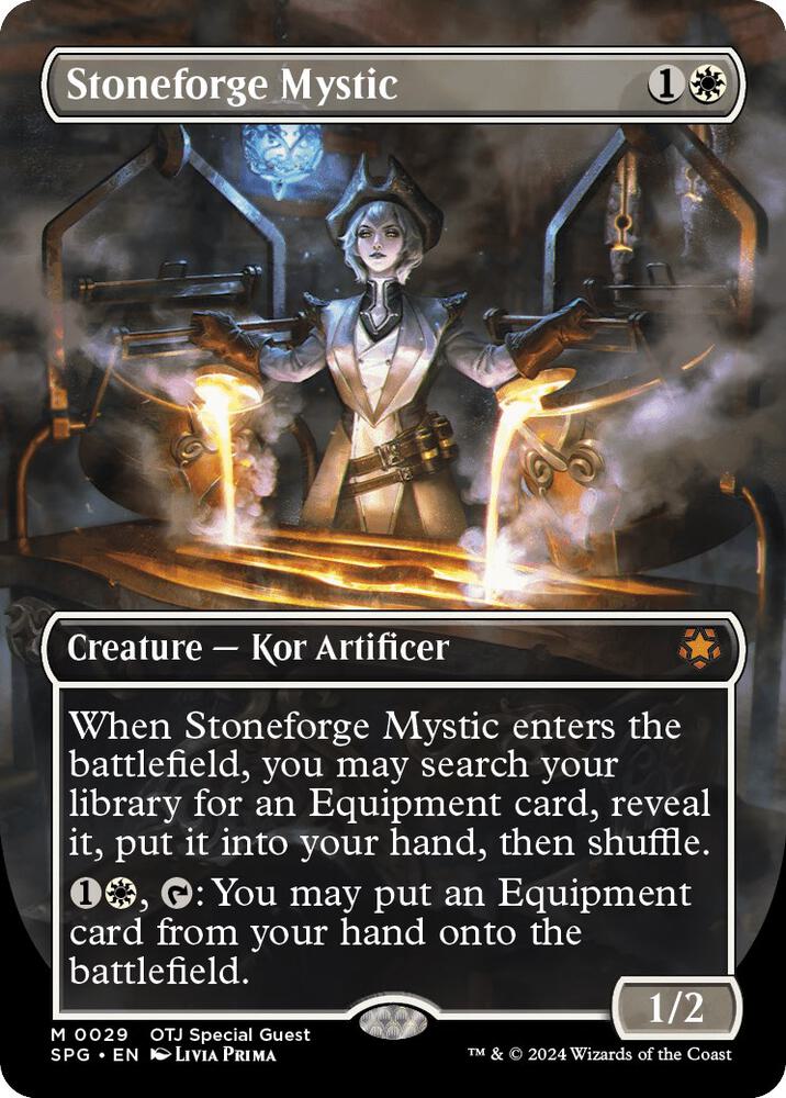 Stoneforge Mystic 29/0 (Special Guests)  - Borderless Foil | Good Games Modbury