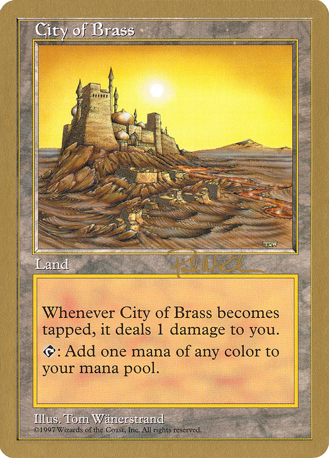 City of Brass (Paul McCabe) [World Championship Decks 1997] | Good Games Modbury