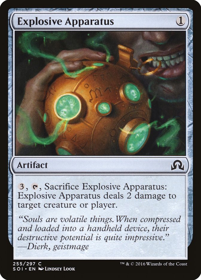 Explosive Apparatus [Shadows over Innistrad] | Good Games Modbury