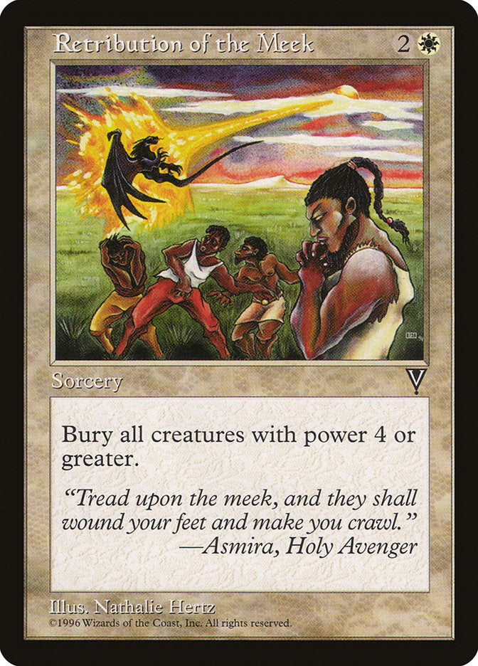 Retribution of the Meek 19/167 (Visions)  | Good Games Modbury
