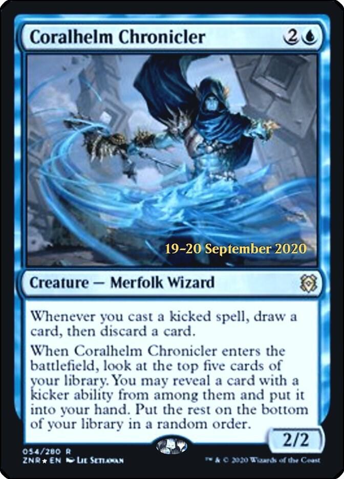 Coralhelm Chronicler 54s/169 (Prerelease Cards)  - Foil | Good Games Modbury