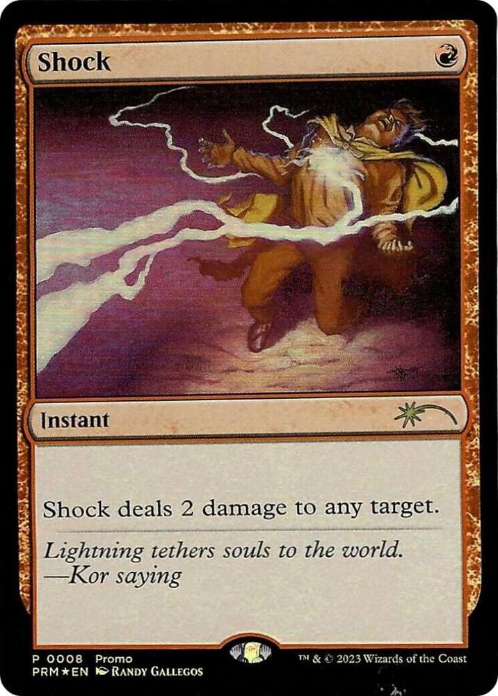 Shock Graphic Novel Insert 2025-1/84 (Media Promos)  - Foil | Good Games Modbury