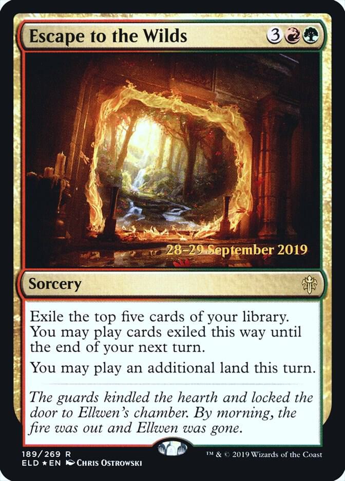 Escape to the Wilds 189s/152 (Prerelease Cards)  - Foil | Good Games Modbury