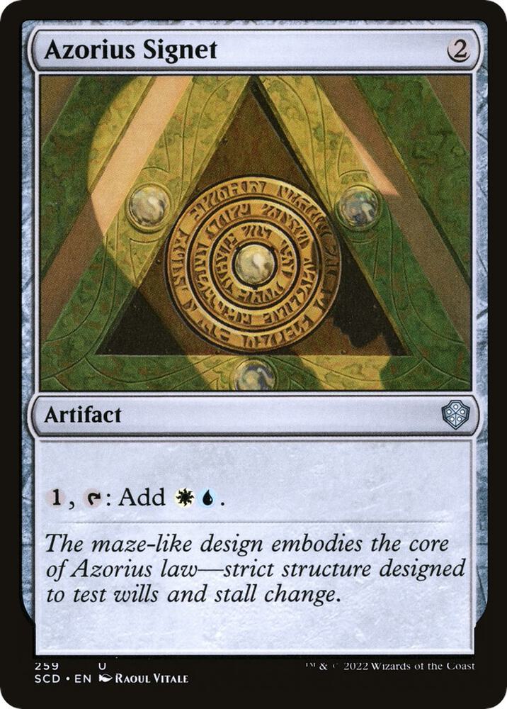 Azorius Signet 259/352 (Starter Commander Decks)  | Good Games Modbury