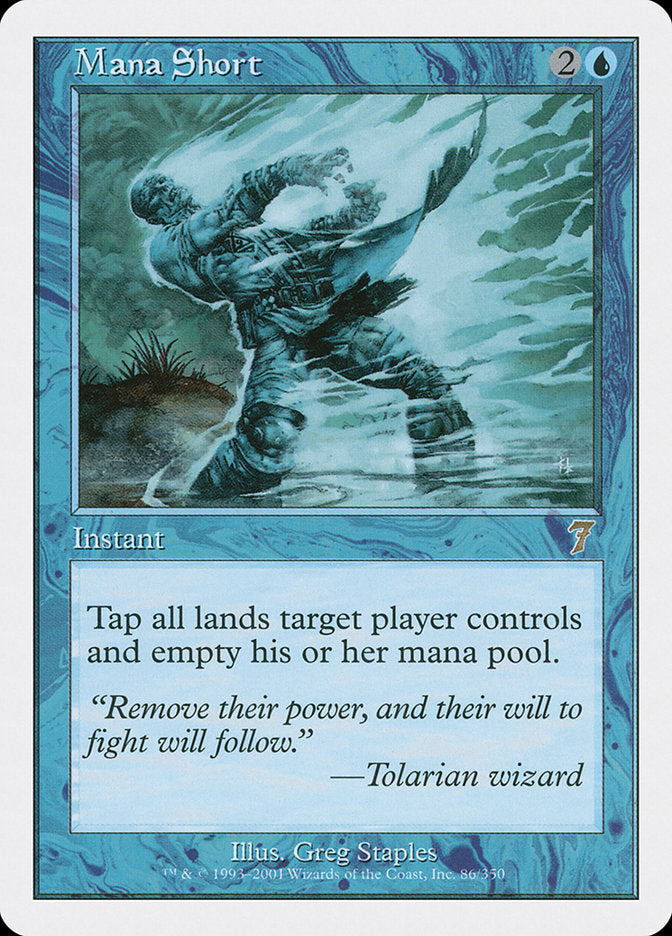 Mana Short 86/350 (7th Edition)  | Good Games Modbury