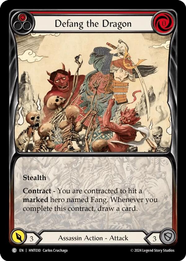 Defang the Dragon [HNT030] (The Hunted)  Rainbow Foil | Good Games Modbury