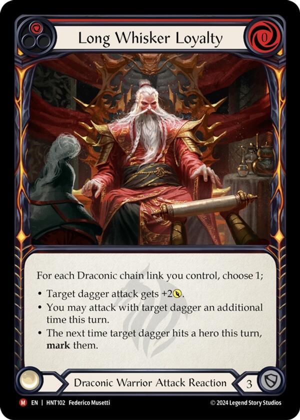 Long Whisker Loyalty [HNT102] (The Hunted)  Rainbow Foil | Good Games Modbury