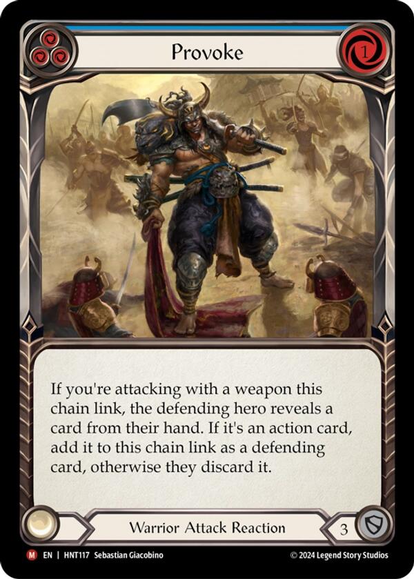 Provoke [HNT117] (The Hunted)  Rainbow Foil | Good Games Modbury