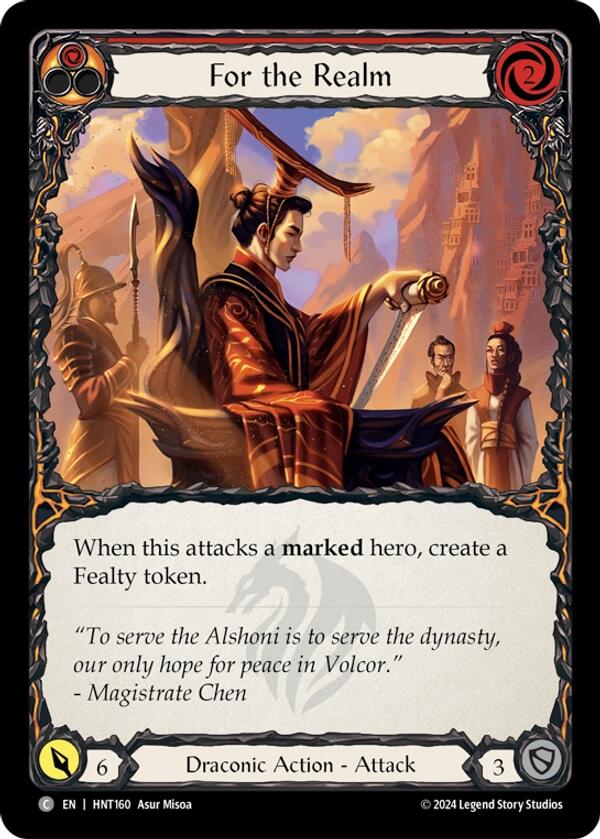 For the Realm [HNT160] (The Hunted)  Rainbow Foil | Good Games Modbury