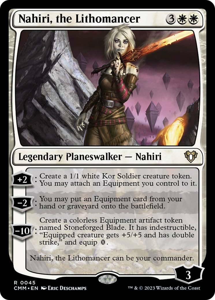 Nahiri, the Lithomancer [Commander Masters] | Good Games Modbury