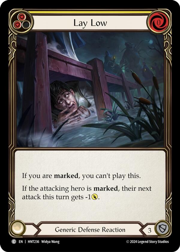 Lay Low [HNT236] (The Hunted)  Rainbow Foil | Good Games Modbury