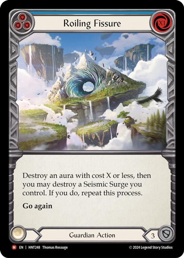 Roiling Fissure [HNT248] (The Hunted)  Rainbow Foil | Good Games Modbury