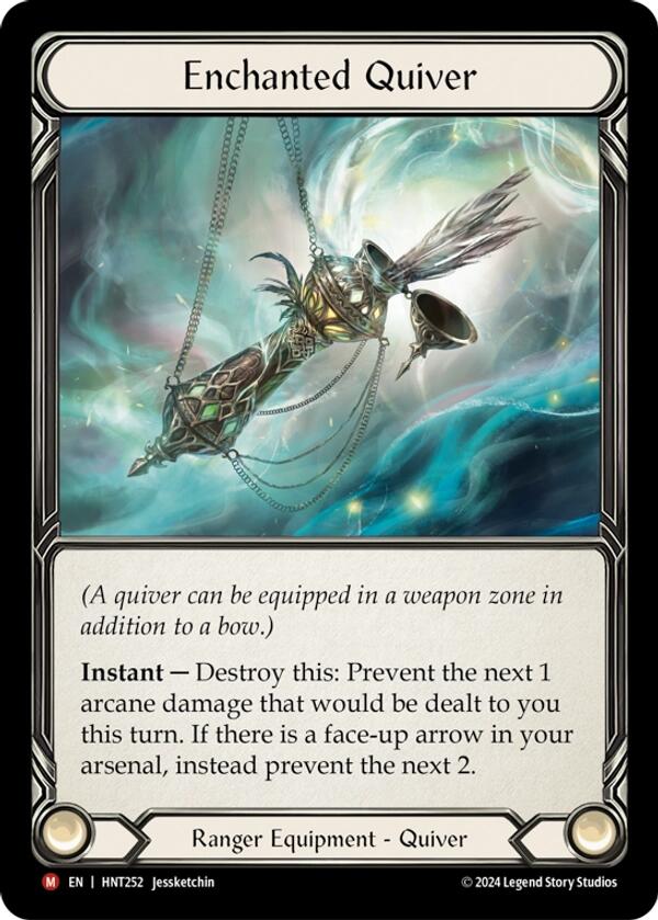 Enchanted Quiver [HNT252] (The Hunted)  Cold Foil | Good Games Modbury