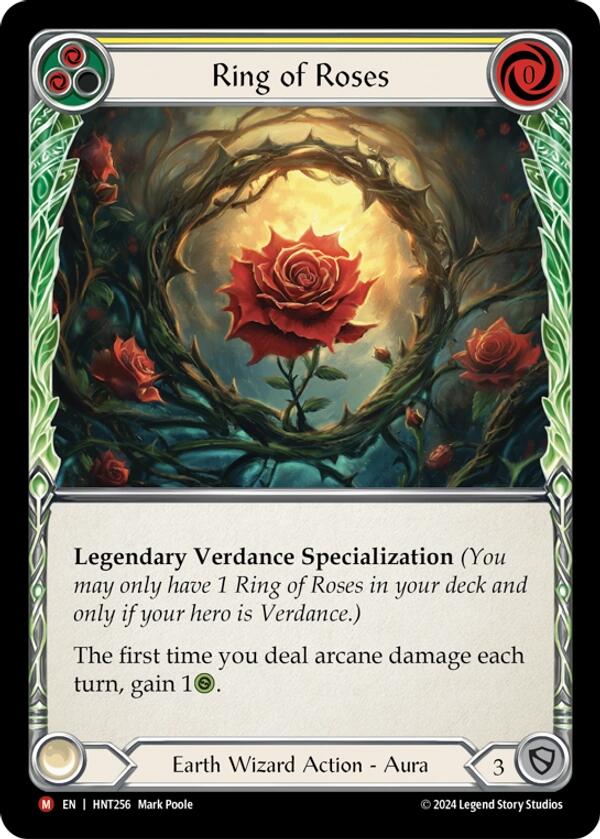 Ring of Roses [HNT256] (The Hunted)  Rainbow Foil | Good Games Modbury