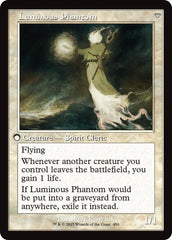 Lunarch Veteran // Luminous Phantom (Retro Frame) [Innistrad Remastered] | Good Games Modbury